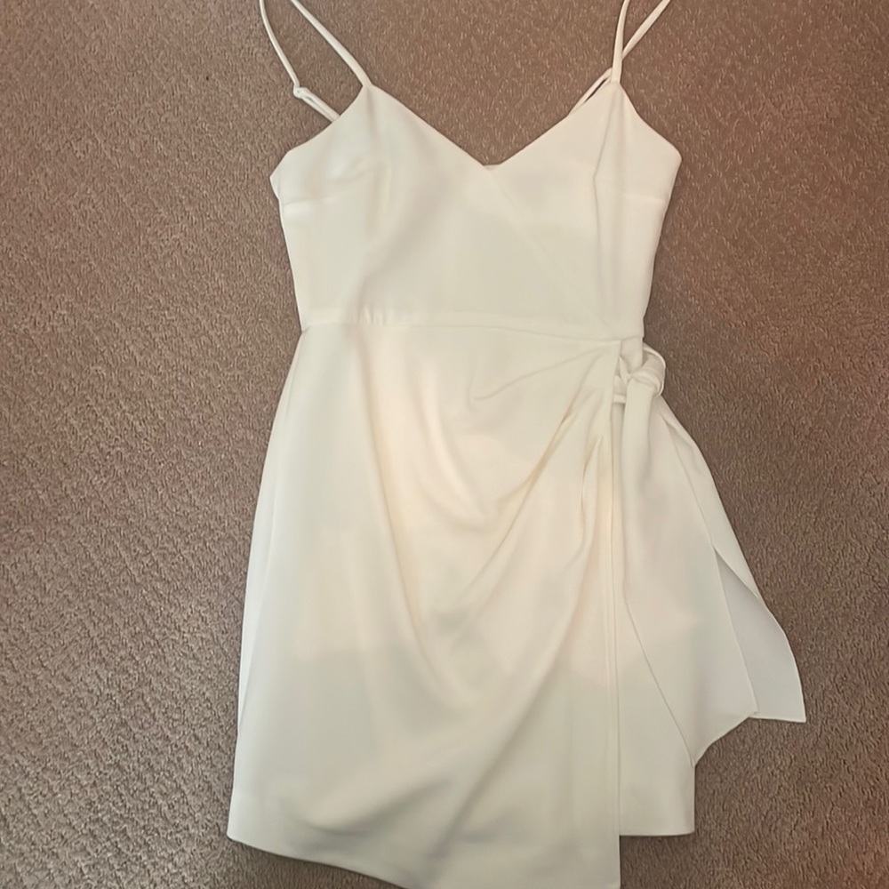 French Connection Cream Colored Dress